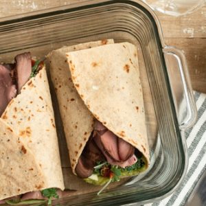 Wraps de Roast Beef